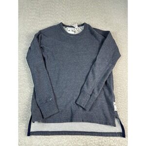 Adidas Reigning Champ Sweatshirt Mens Small Blue Crewneck Pullover Long Sleeve